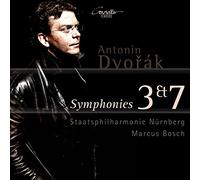 DVORAK/BOSCH/STAATSPHILHARMONIE NURMBERG - Antonín Dvorák: Symphonies Nos.3 & 7