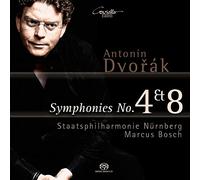 DVORAK/BOSCH/STAATSPHILHARMONIE NURNBERG - Antonín Dvorák: Symphonies Nos. 4 & 8