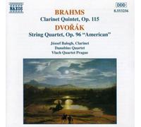 DVORAK/BRAHMS: STRING QUARTET NO 12/CLARINET QUINTET - CD