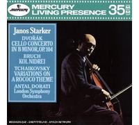 Dvorak: Cello Concerto In B Minor, Op. 104 / Bruch: Kol Nidrei / Tchaikovsky: Variations On A Rococo Theme by Janos Starker (1990-05-03)