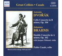 Dvorak Cello Concerto op104 Brahms Double Concerto op102
