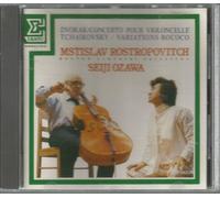 Dvorak Cello Concerto/ Tchaikovsky Rococo Variations: Rostropovich/ Ozawa/ BSO.