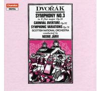DVORAK/JARVI/SCOTTISH NATIONAL ORCHESTRA - Rsno/Jarvi-Symphony No 3