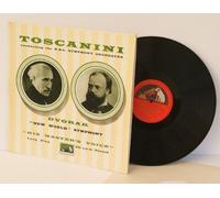 DVORAK "New World" Symphony, The N.B.C. Synphony Orchestra conducted by TOSCANINI. UK pressing, ALP1222 HMV gold / red label, mono.