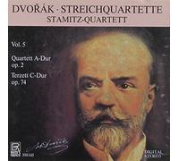 Dvorak Quartets, Vol. 5: String Quartet in A Major, Op. 2 / Terzetto in C Minor, Op. 74 by Stamitz Quartet (1993-04-19)