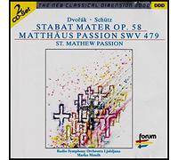 Dvorak - Stabat Mater op. 58 / Matthäuspassion SWV 479 (the new classical dimension 2000)
