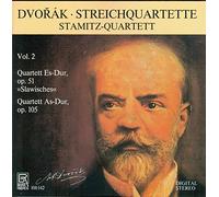 Dvorak: Streichquartette / String Quartets, Vol. 2 (Quartett Es-Dur, Op. 51 / Quartett As-Dur, Op. 105)