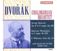 Dvorak String Quartet No.13, Two Waltzes op.54, String Quartet Movement B120