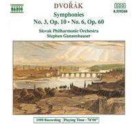 Dvorák: Symphonies Nos 3 & 6