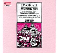 DVORAK/JARVI/SCOTTISH NATIONAL ORCHESTRA - Rsno/Jarvi-Symphony No 3