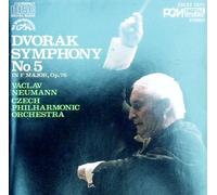 DVORAK: SYMPHONY NO. 5 - VACLAV NEUMANN, CZECH PHILHARMONIC ORCHESTRA - SUPRAPHON 1983 / FIRST EDITION
