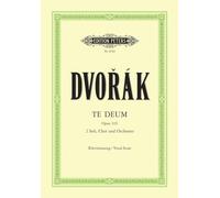 Dvorák: Te Deum Op.103 (Vocal Score) (EP8702)