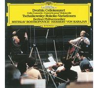 Mstislav Rostropovich Berliner Philharmoniker Herbert Karajan - Dvork Cello Concerto / Tchaikovsky Variations on a Rococo Theme [CD]