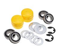 DVPARTS Front Bearing Kit, 4X, for John Deere AM127303, AM127304, AM118315, AM35443, M40514, M123254, R27434, M143338