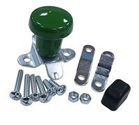 DVPARTS Green Tractor Heavy Equipment Steering Wheel Spinner Knob Handle Suicide Power Knob PM00966 TY16330 WSV121G for John Deere 110 112 140 210 212 214 216 314 Kawasaki FD501V Oliver Tractor 60 70