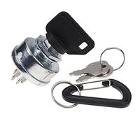 DVPARTS Starter Ignition Key Switch 128010 1-543070 83-0020 48798 Compatible with ExMark, Scag, Toro, Bobcat, Bob Cat, Bunton, Jacobsen, Ransomes, Ryan, Steiner, Mowers