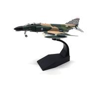 DVPUDEPLV Die Cast 1:100 Scale For American Mirage For F-4 For Fighter Simulation Metal Alloy Aircraft Model Collection Decorative Gift