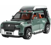 DVPUDEPLV Die-Cast Metal Vehicles 1:24 For Byd Yangwang U8 Suv Alloy Car Model Static Simulation Vehicle Collect Exhibits Hobby Giving(White)