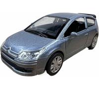DVPUDEPLV Die-Cast Metal Vehicles 1:32 For Citroen Classic C4 Scale Car Model Static Simulation Vehicle Alloy Toy Exhibits Gift