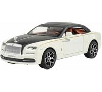 DVPUDEPLV Die-Cast Metal Vehicles For Rolls Royce Dawn 1:24 Scale Alloy Car Model Dynamic Simulation Vehicle Toy Collect Exhibits Gift(White)