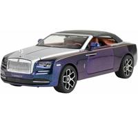 DVPUDEPLV Die-Cast Metal Vehicles For Rolls Royce Dawn 1:24 Scale Alloy Car Model Dynamic Simulation Vehicle Toy Collect Exhibits Gift(Purple)