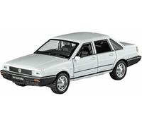 DVPUDEPLV Diecast 1:32 For Santana Scale Alloy Car Models Realistic Openable Door Finished Vehicle Model Collection(White)
