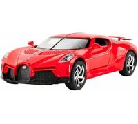 DVPUDEPLV Scale For Model Car Replica 1:32 Alloy Diecast Simulated For For Bugatti La Voiture Noire For Miniature Desktop Collected Decorations Motor Vehicles(Red)