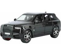 DVPUDEPLV Scale For Model Car Replica 15Cm Long 1:32 Scale Alloy Diecast For Miniature Static Vehicles For Model For Rolls Royce Cullinan Metal Souvenir Ornaments Motor Vehicles(Black)