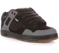 DVS Enduro 125 Nubuck Side Panel Mens Trainers In Black Charcoal UK 6 - 12
