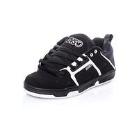 DVS Men’s Comanche Skateboarding Shoes, Black(Black/White Nubuck), 6 UK (40 EU)