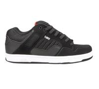 DVS SHOES Men’s Comanche Trainers, Black, 7, Black/White Nubuck, 9.5 UK