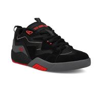DVS Unisex-Adult Skate Shoe, Black/Red, 8 UK