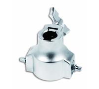 DW 1.5-0.75" Tube Top Cymbal Adapter with Sleeve, Silver