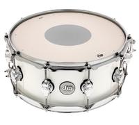 DW Design Series Snare Drum - 6-inch x 14-inch, Gloss White