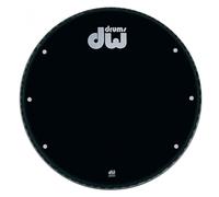 DW Bass drum head Ebony 16"