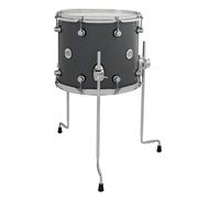DW Design Series 14 x 12 Floor Tom Grey Steel
