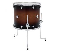DW Design Series 18 x 16" Floor Tom Gloss Lacquer Tobacco Burst