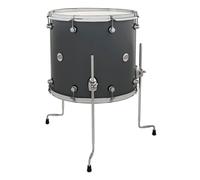 DW Design Series 18 x 16 Floor Tom Grey Steel