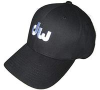 DW Drum Workshop Flex Fit Hat, Black, with White Embroidered DW Logo, S/M