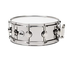 DW Drums Collectors Series 14" x 5.5" Stainless Steel Snare Drum