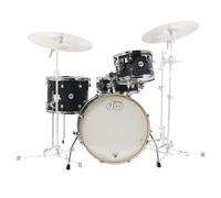 DW Drums Design Frequent Flyer 20 Shell Pack Matte Satin Black
