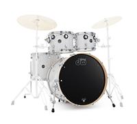 DW Drums Performance Series 5 Piece Shell Pack w/Snare White Marine