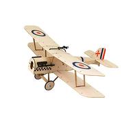 DW Hobby RC Park Flyer S.E.5.A Laser cut Balsa wood model Biplane building Kits with power system