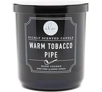 DW Home Richly Scented Warm Tobacco Pipe Candle 9.69 OzIn Glass