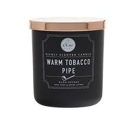 DW Home Medium Warm Tobacco Pipe Candle in Glass Jar with Copper Lid- 9.21 Oz.