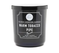 DW Home Richly Scented Warm Tobacco Pipe Candle 9.69 OzIn Glass