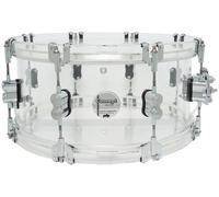 DW PDP 14"x6.5" SN Clear Acrylic
