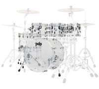 DW PDP Concept Clear Acrylic 6pc