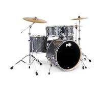 DW PDP Mainstage 5 Pc Drum Kit Complete w/ Hardware Pack and Paiste Cy