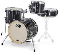 PDP by DW New Yorker 16 4pc Shell Pack Black Onyx Sparkle